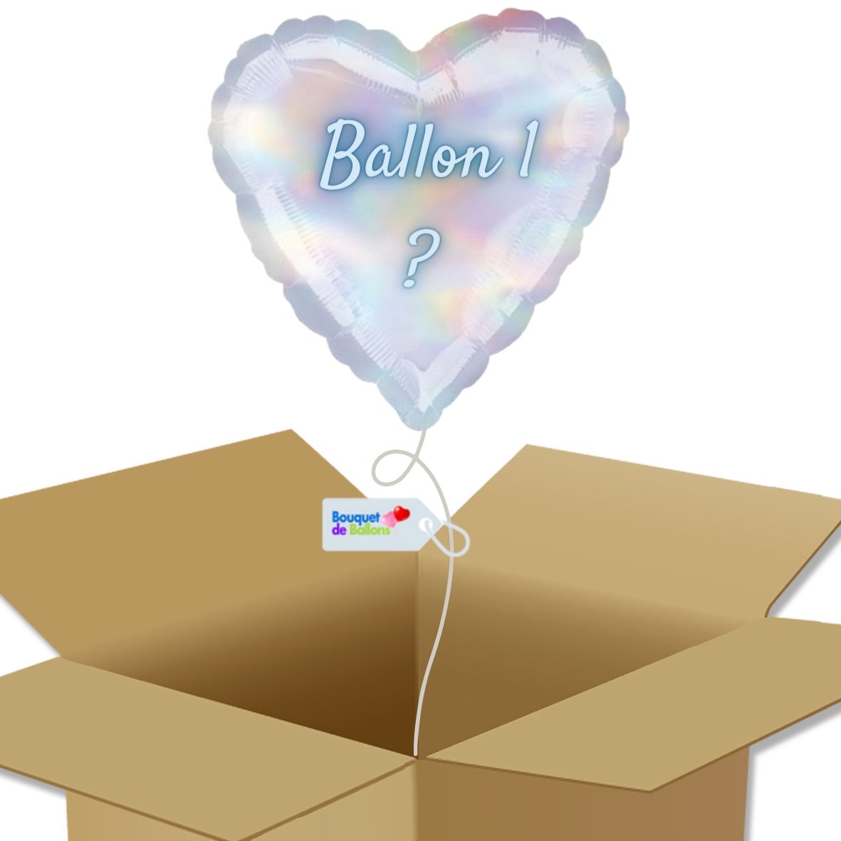 Livraison ballons Noël - Bouquet Ballon Surprise