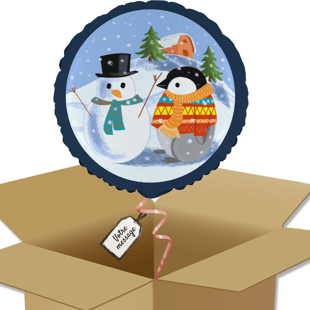 Bouquet_de_ballons_ballon_rond_bonhomme_de_neige_et_pingouin_boite | Bouquet de Ballons Bouquet_de_ballons_ballon_rond_bonhomme_de_neige_et_pingouin_boite