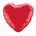 Ballon coeur rouge