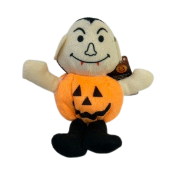 Peluche vampire citrouille halloween | Bouquet de Ballons Peluche vampire citrouille halloween