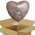 Ballon personnalisé Bonne Fête Mamie dans sa box
