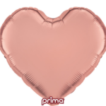 Bouquet de ballons-Coeur-Ballon Coeur-Rose Gold