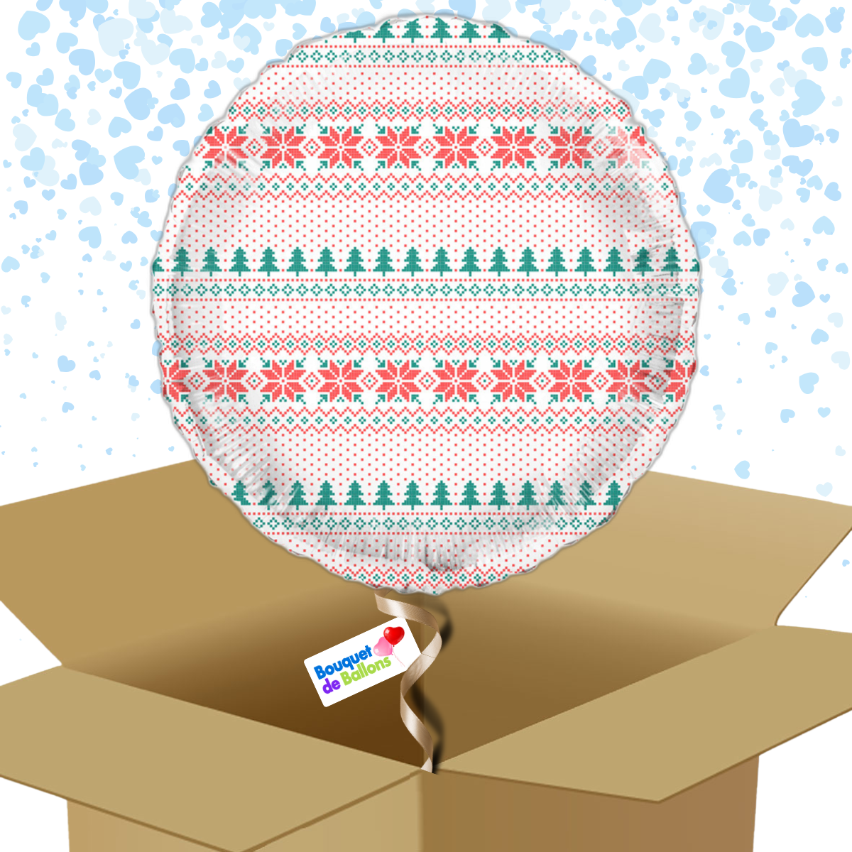 Bouquet_de_ballons_ballon_avec_motifs_pull_de_noël_boite