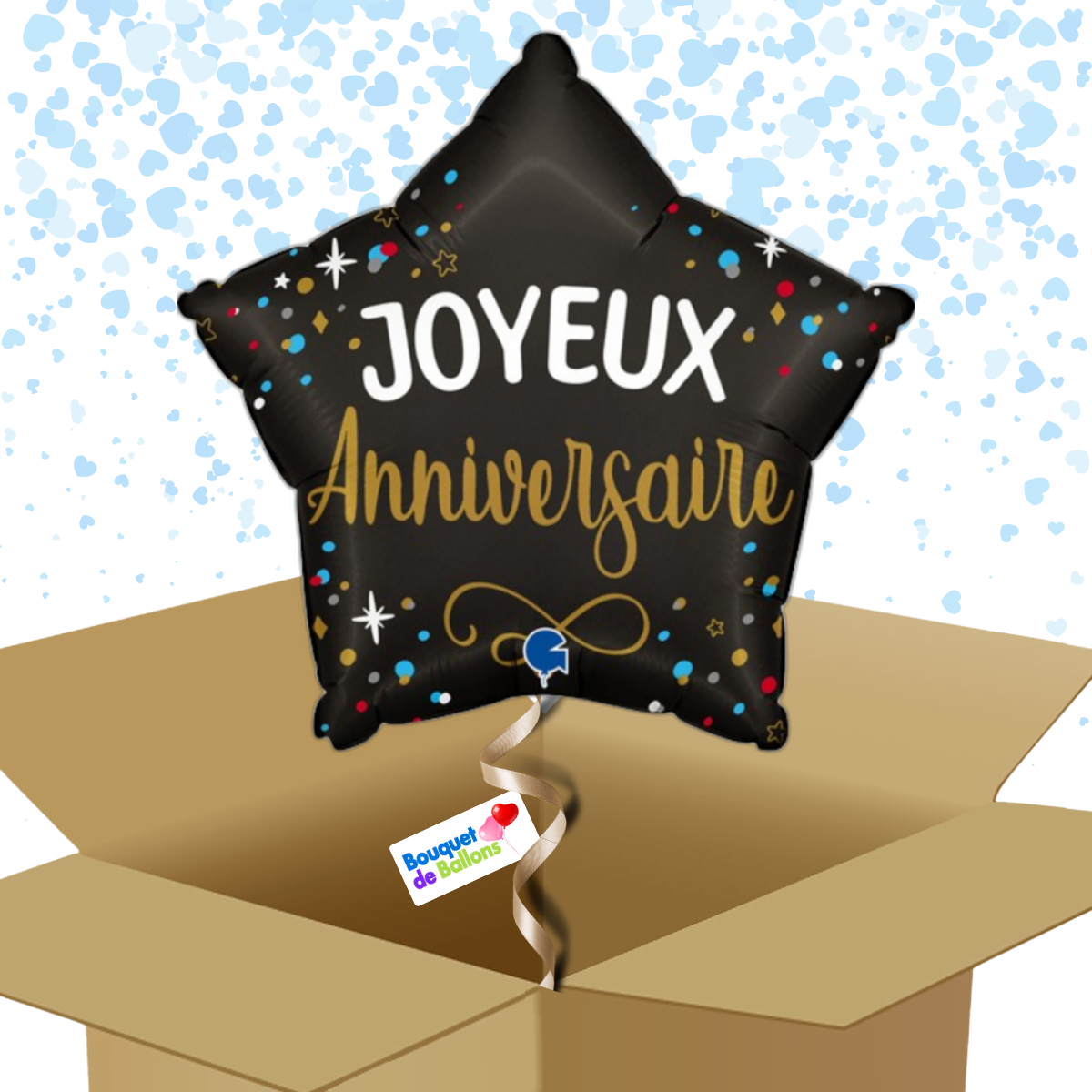Bouquet-de-Ballons-Ballon-Joyeux-Anniversaire-etoile-noire-Box