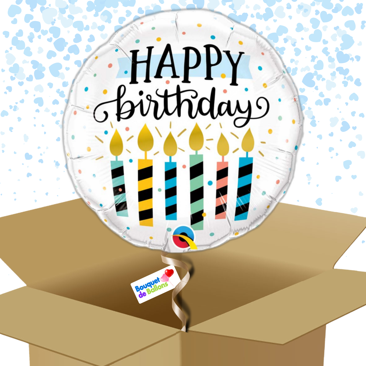 Ballon Happy Birthday 57289 | Bouquet de Ballons