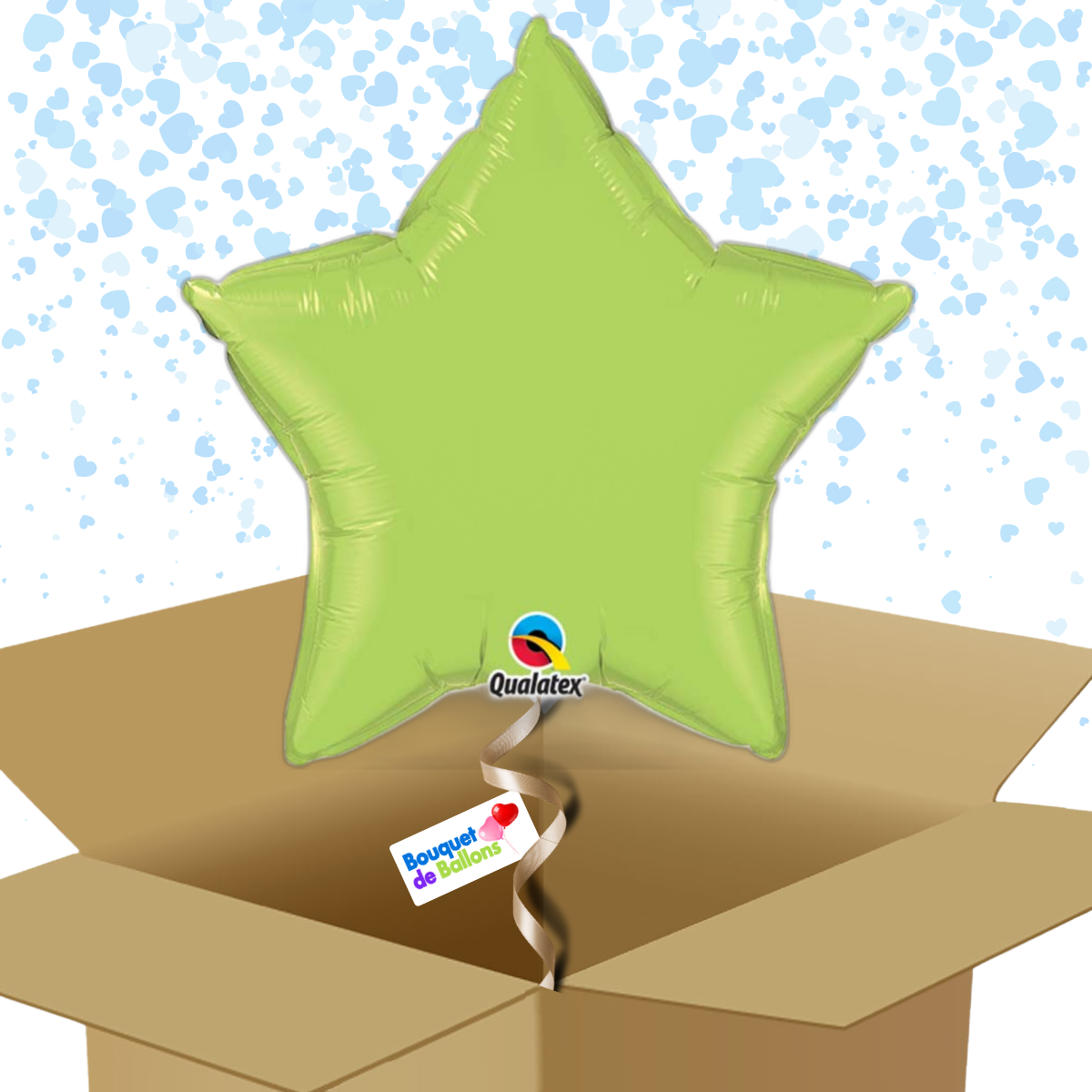 bouquet_de_ballons_vert_lime_carton | Bouquet de Ballons bouquet_de_ballons_vert_lime_carton